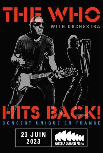 Affiche concert The Who