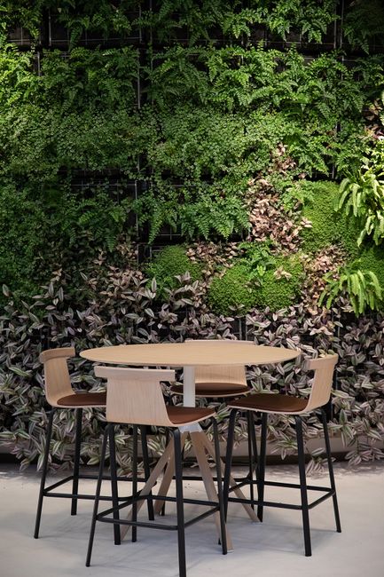 Installation végétale Archipel de Vinci ©Alexis Toureau