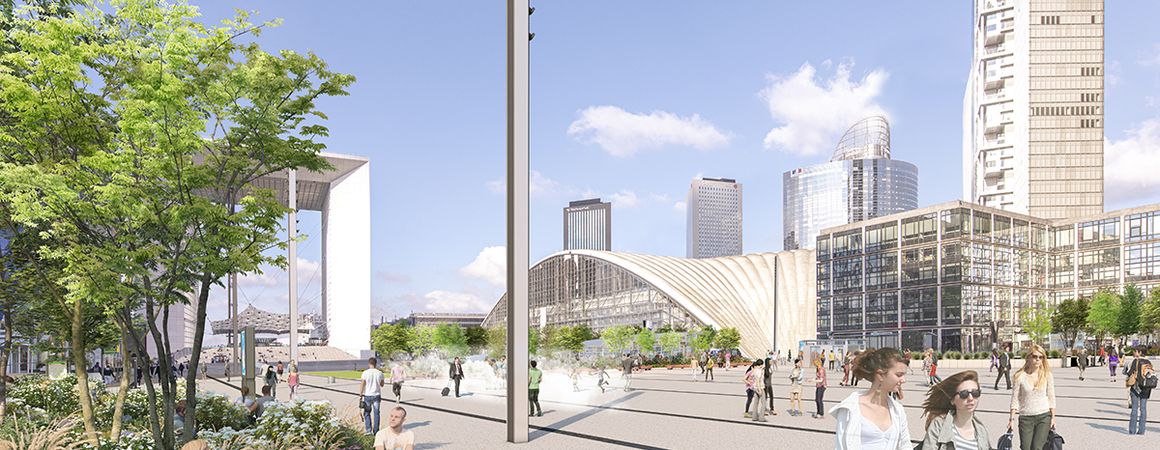 The Place de La Défense will begin its metamorphosis in early March!