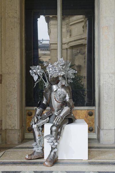 Abraham Poincheval, Le chevalier errant, l’homme sans ici, 2018 © A. Mole - Courtesy de l’artiste et de Semiose, Paris © ADAGP 2022
