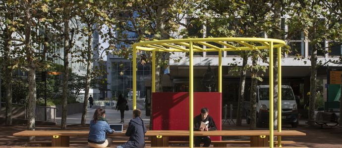 Forme Publique third edition of the Biennial of Urban Furniture
